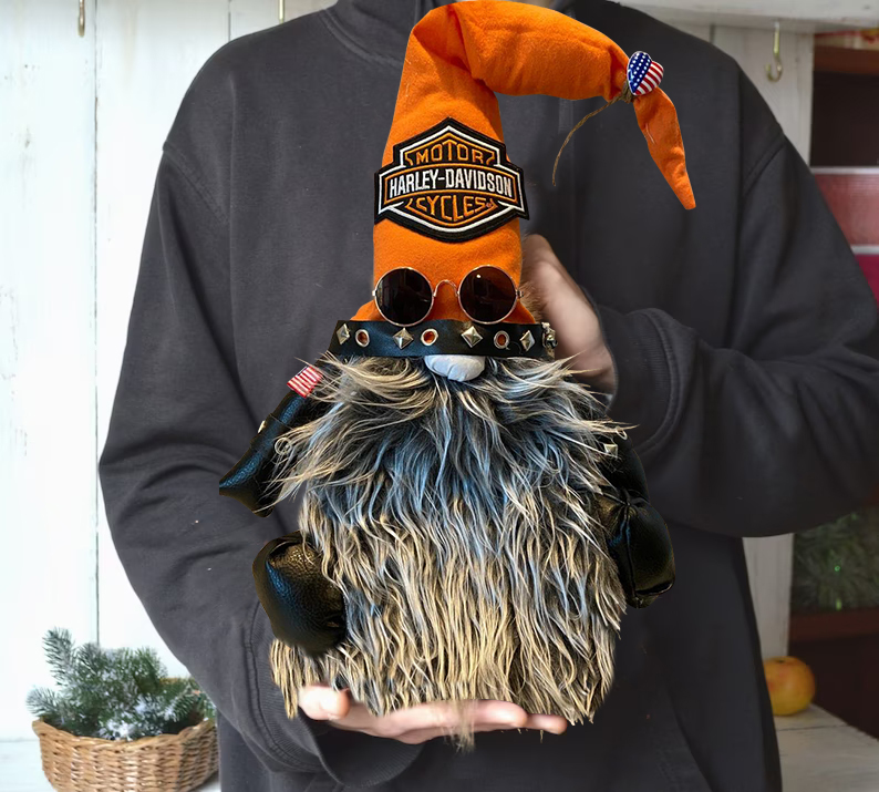 🔥LAST DAY UP TO 62% OFF🔥Cool Harley Biker Gnome