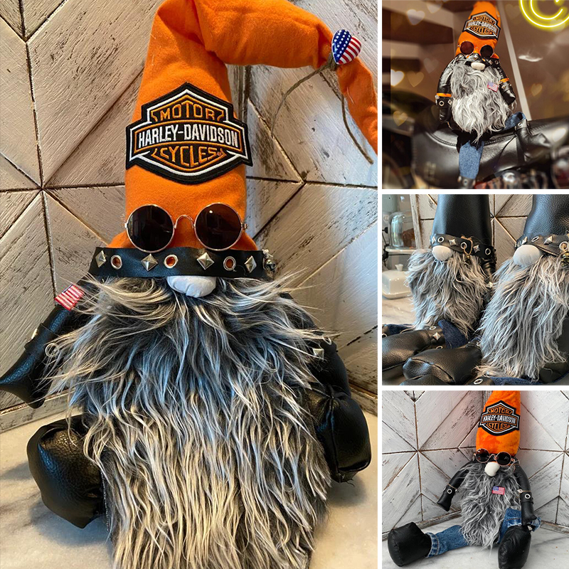 🔥LAST DAY UP TO 62% OFF🔥Cool Harley Biker Gnome