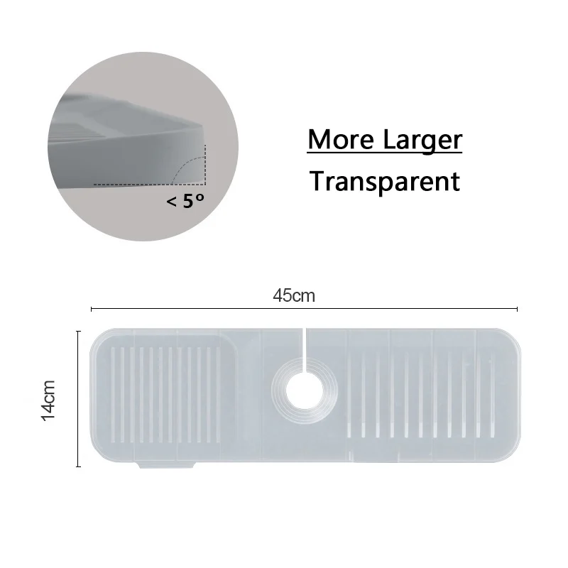 Kitchen Sink Silicone Splash Guard-BUY 2 GET 1 ( For Kitchen and Bathroom)