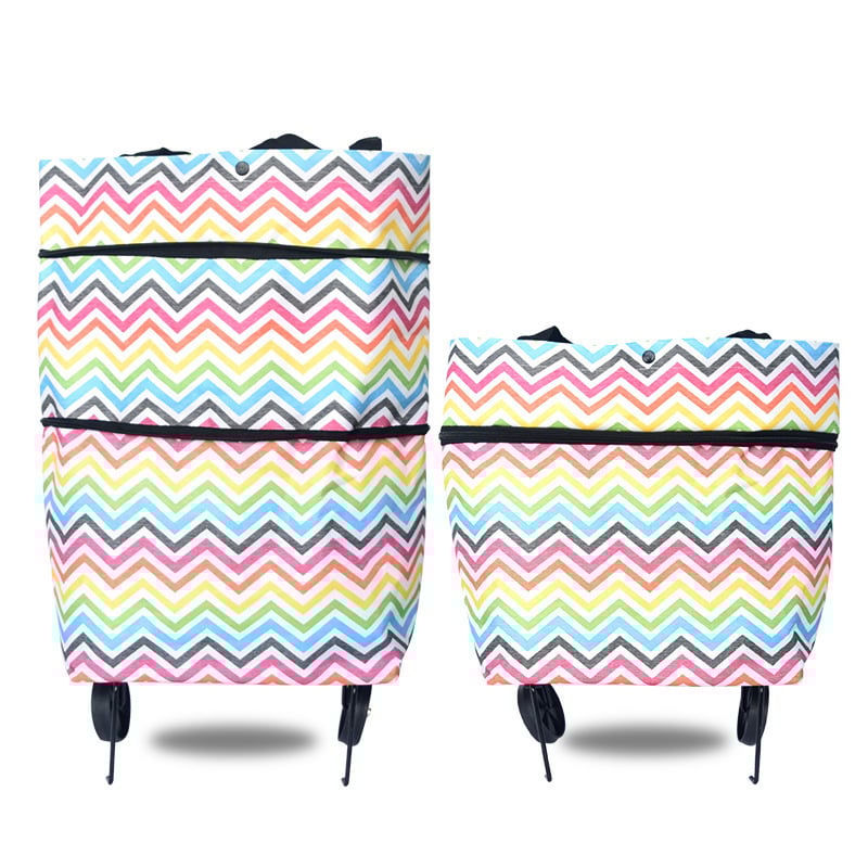 (🔥HOT SALE NOW 49% OFF) - 2-in-1 Shopping Bag Folding Green Bag