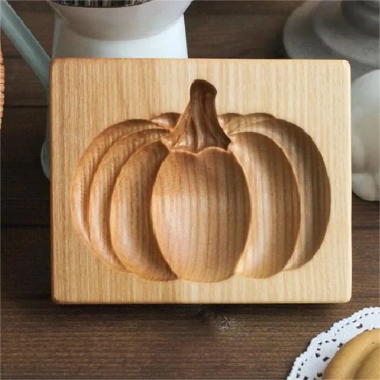 🔥Early Christmas Hot Sales⏰💖WOOD PATTERNED COOKIE CUTTER - EMBOSSING MOLD FOR COOKIES