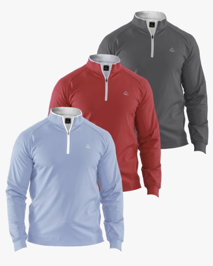 Performance 1/4 Zip Pullover 3-Pack