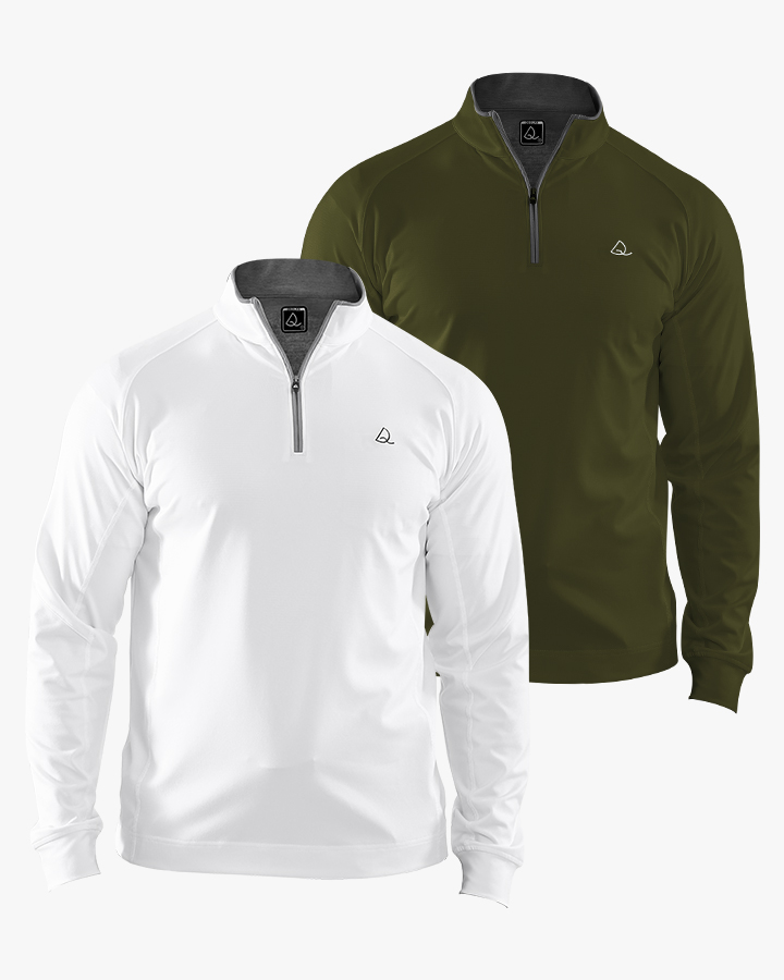 Performance Quarter Zip Pullover 2-Pack