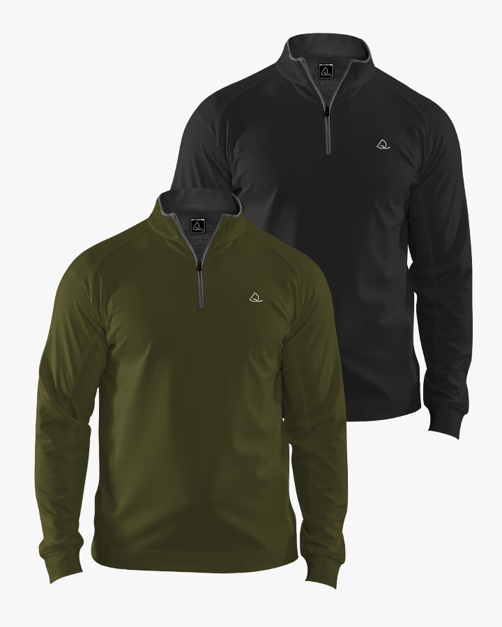 Performance Quarter Zip Pullover 2-Pack