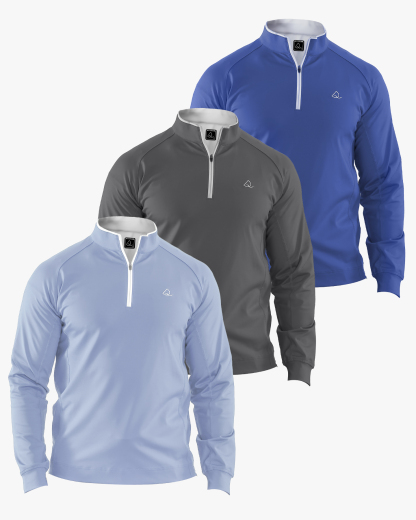 Performance 1/4 Zip Pullover 3-Pack