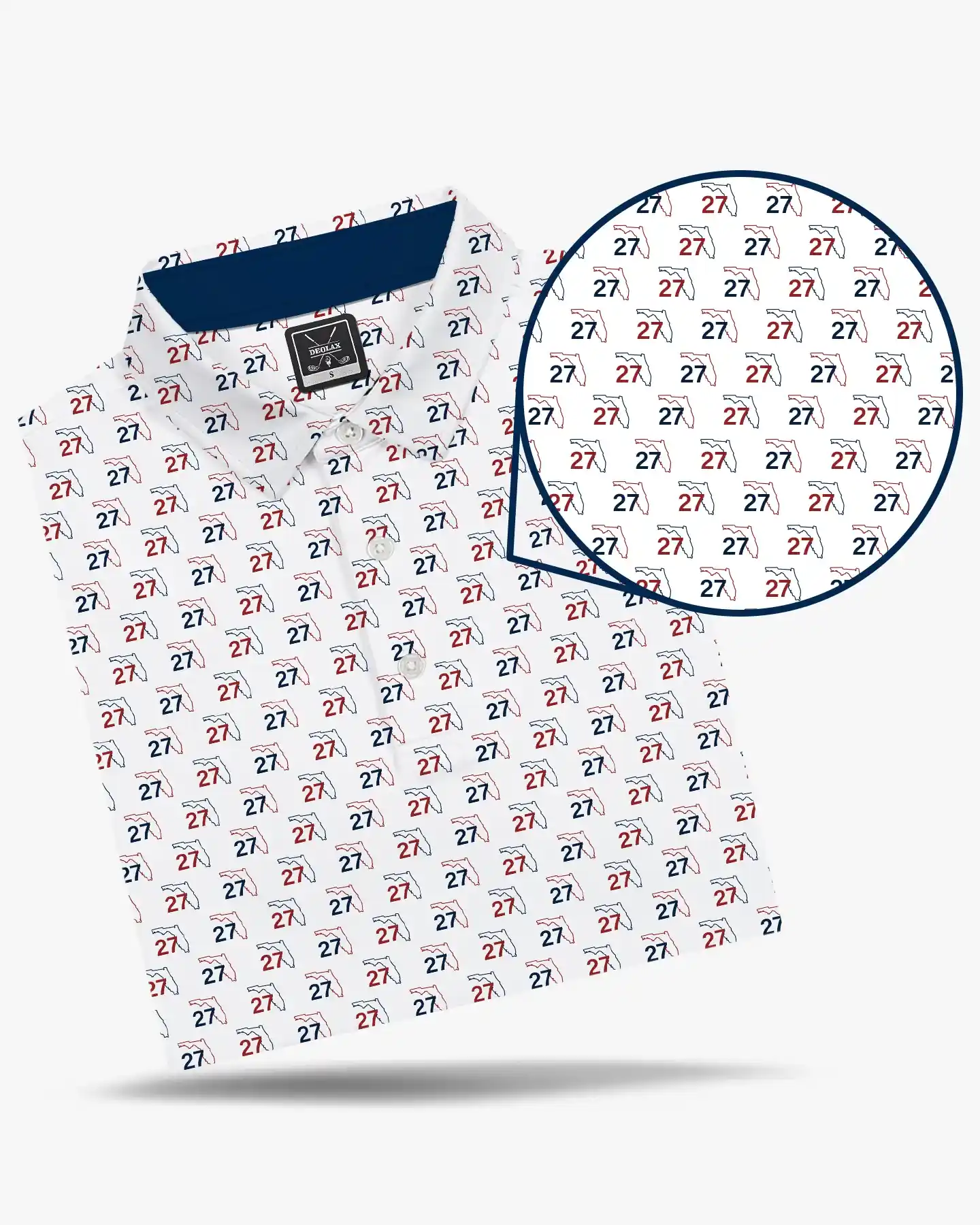  Florida 27 Print Polo - Deolax