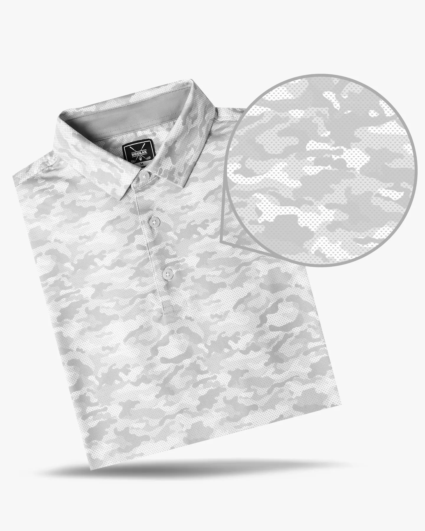 Jacquard Camo Polo