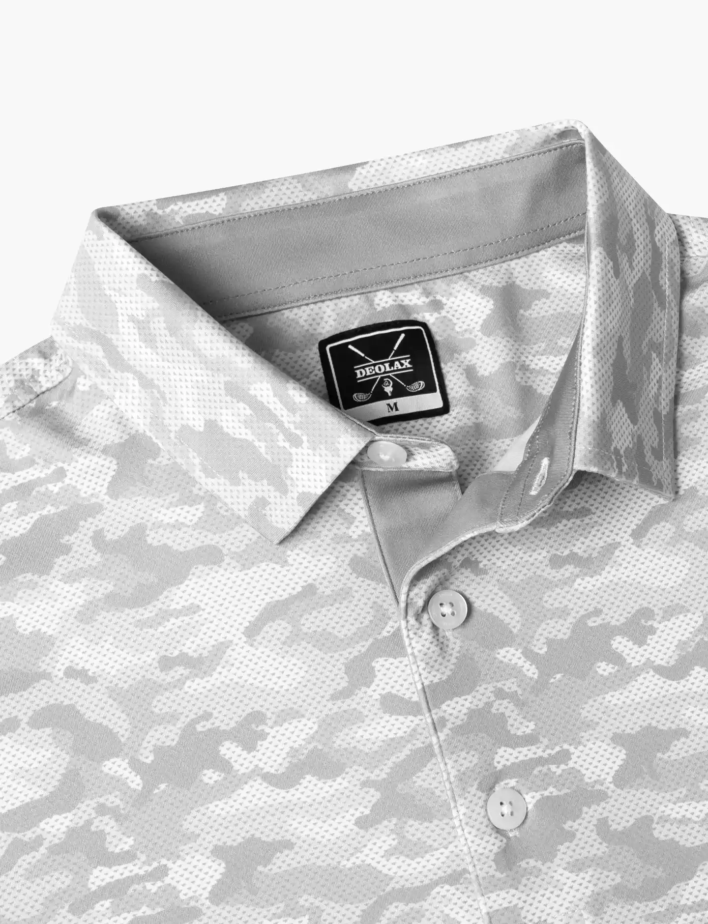 Jacquard Camo Polo