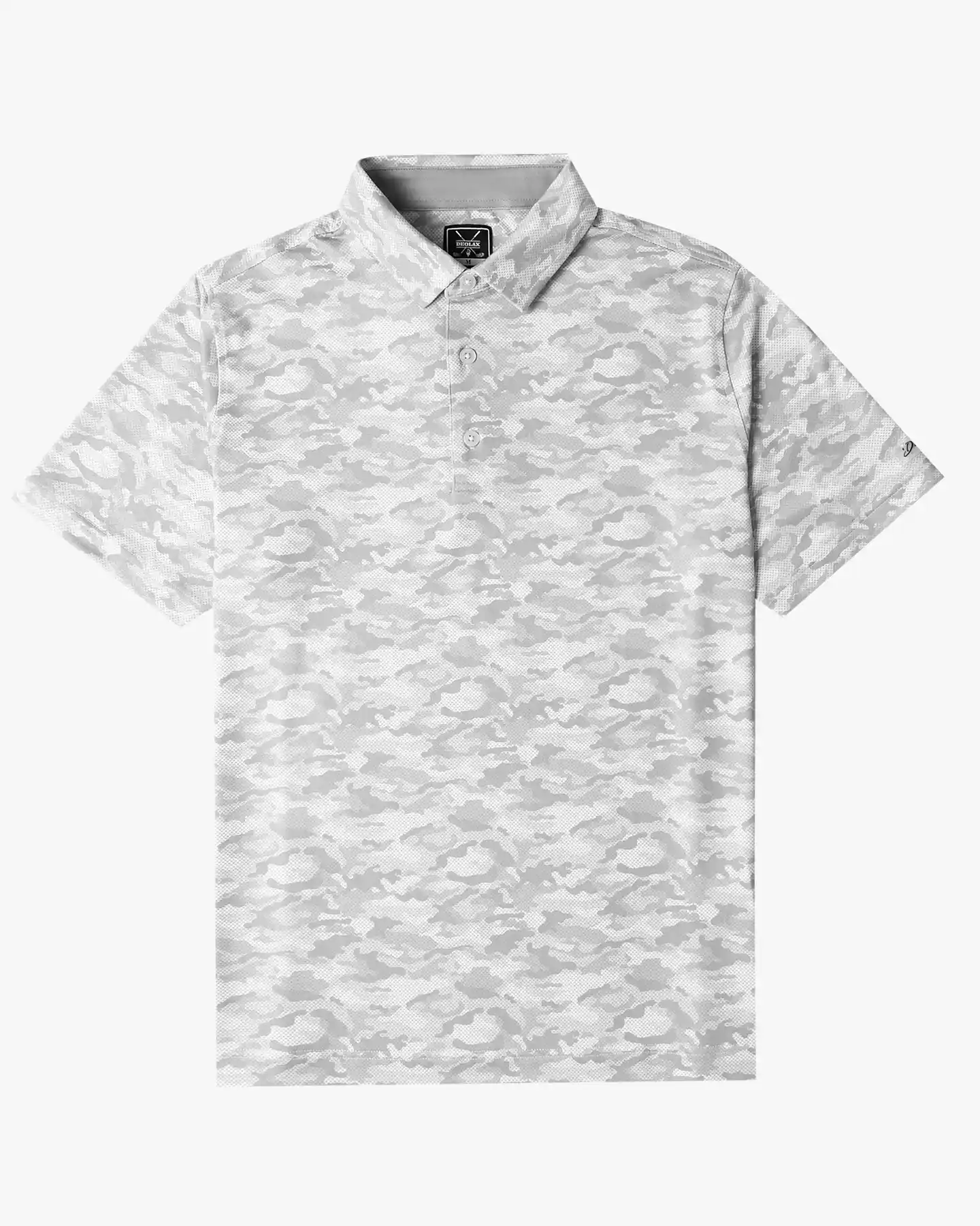 Jacquard Camo Polo