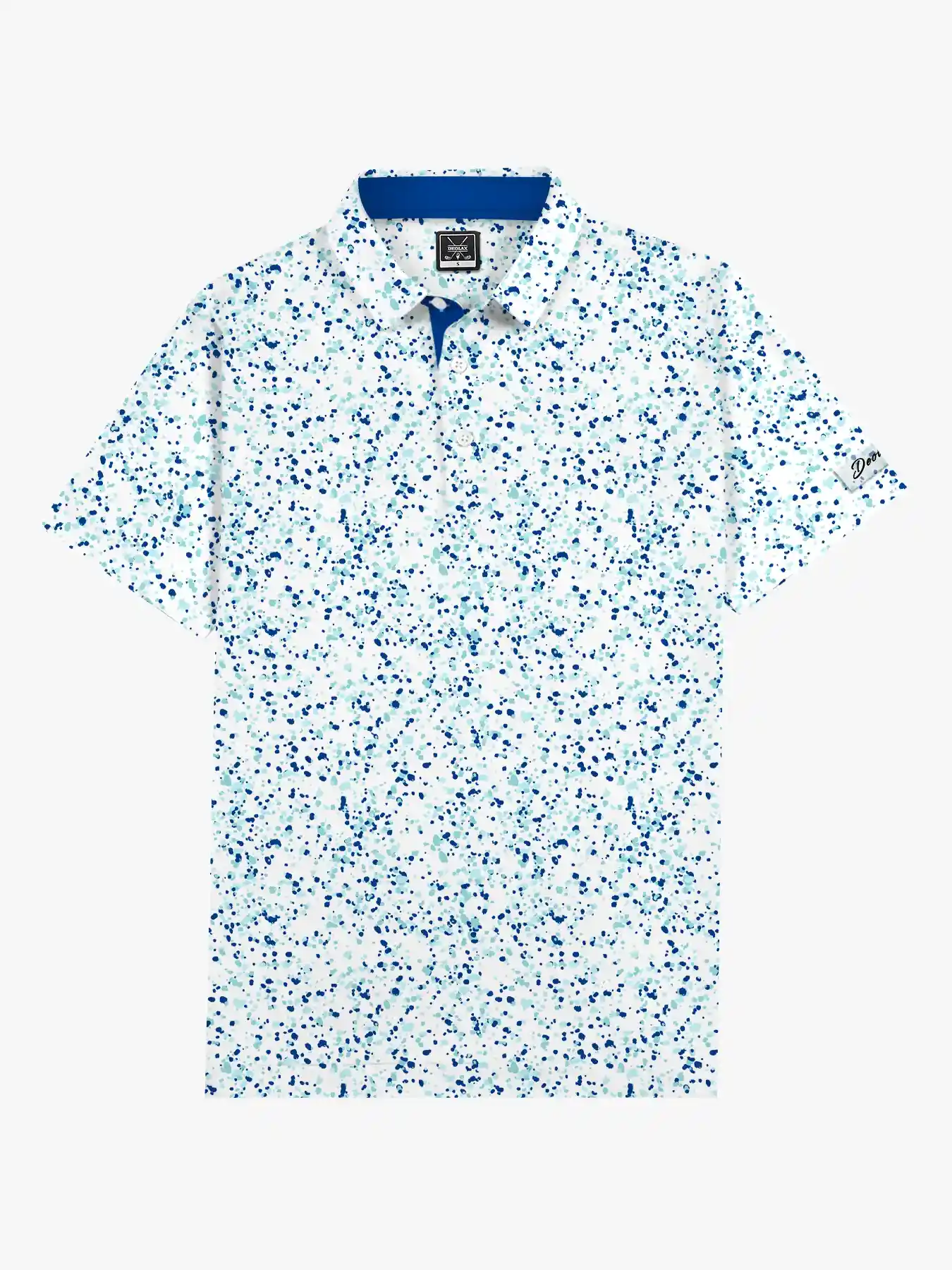 Nantucket Splash Men's Paint Splatter Polo - Deolax