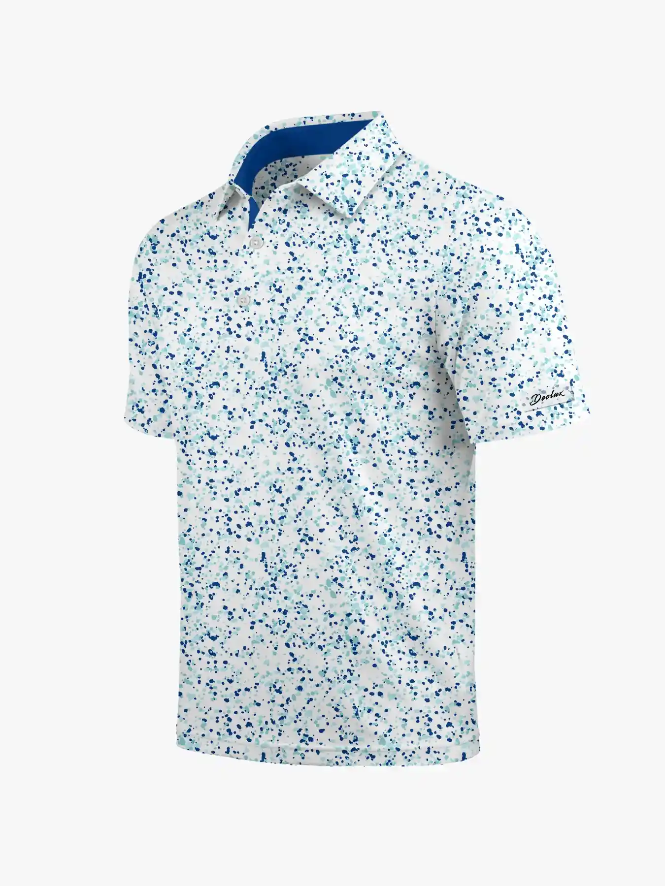 Nantucket Splash Men's Paint Splatter Polo - Deolax
