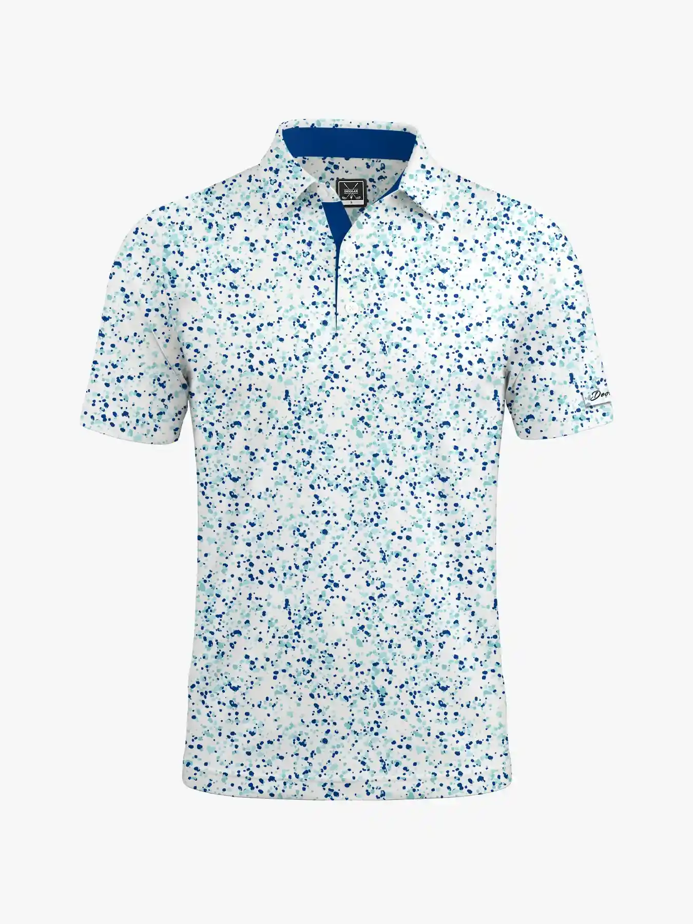 Nantucket Splash Men's Paint Splatter Polo - Deolax