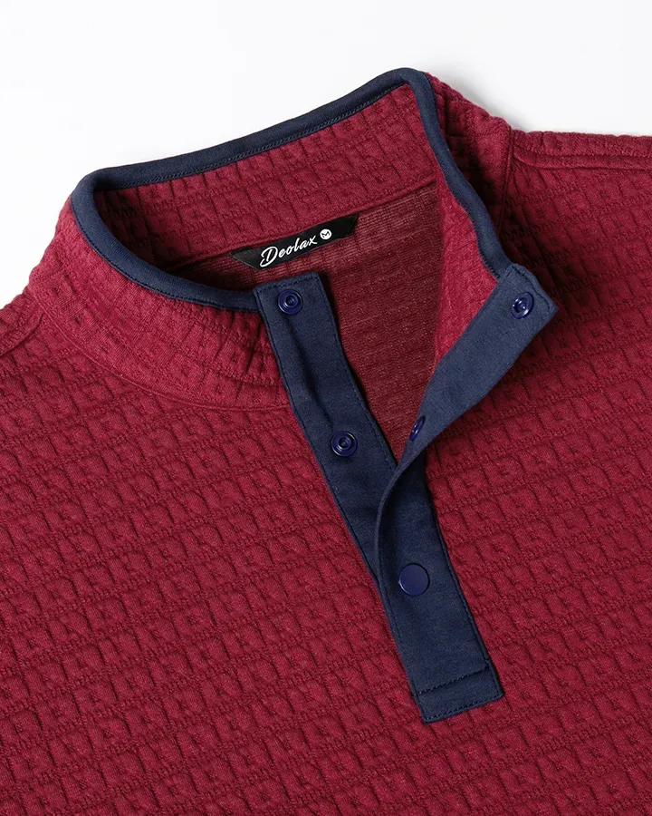 Textured Half Zip - Deolax