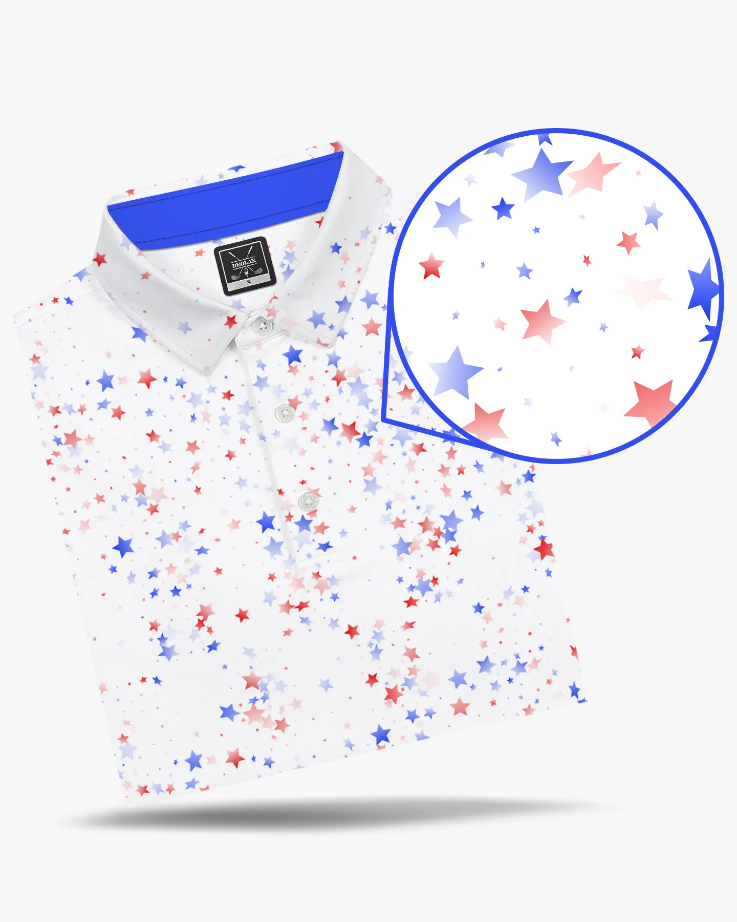 Patriotic Stars Polo - Deolax