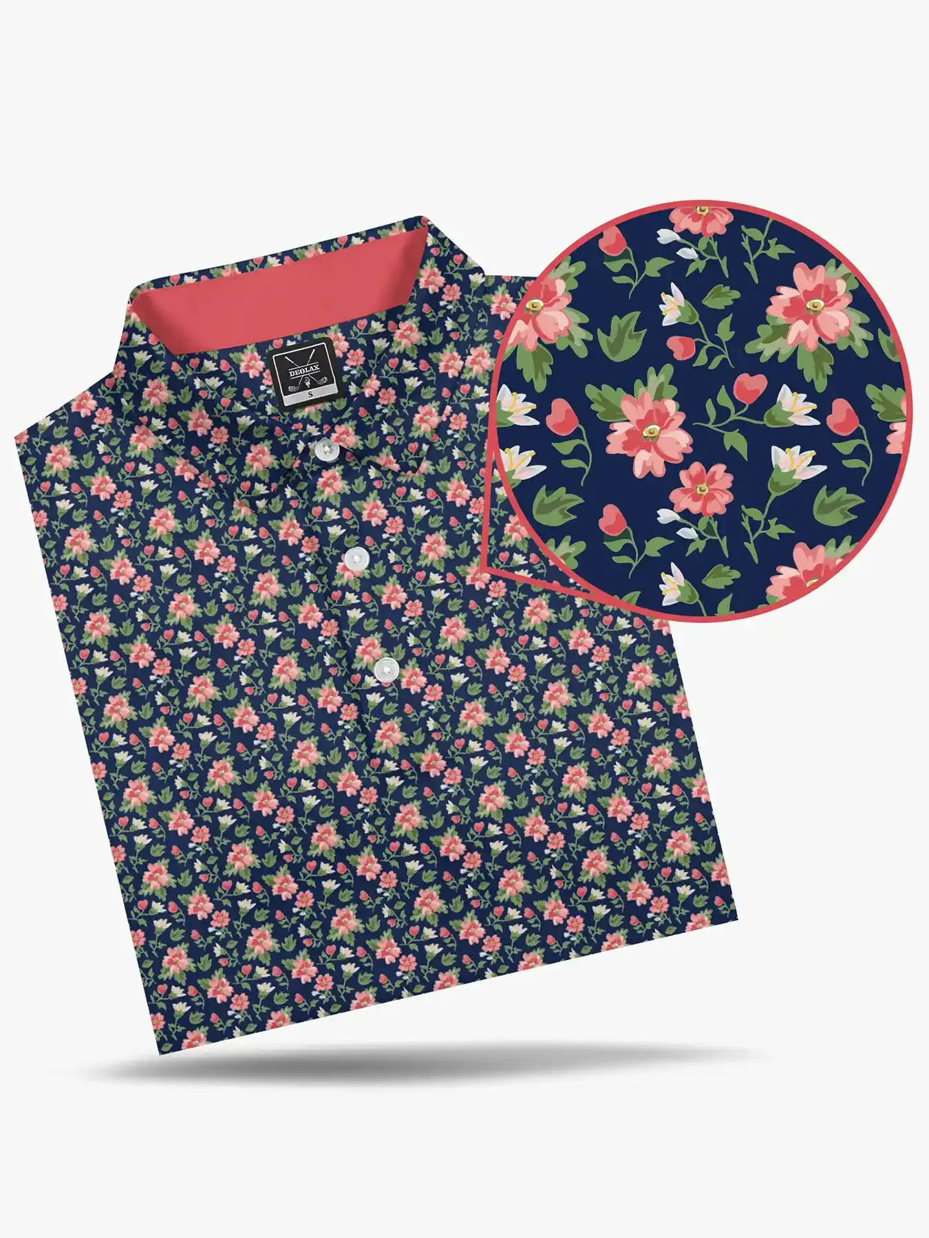 Midnight Azalea Polo Shirt - Deolax