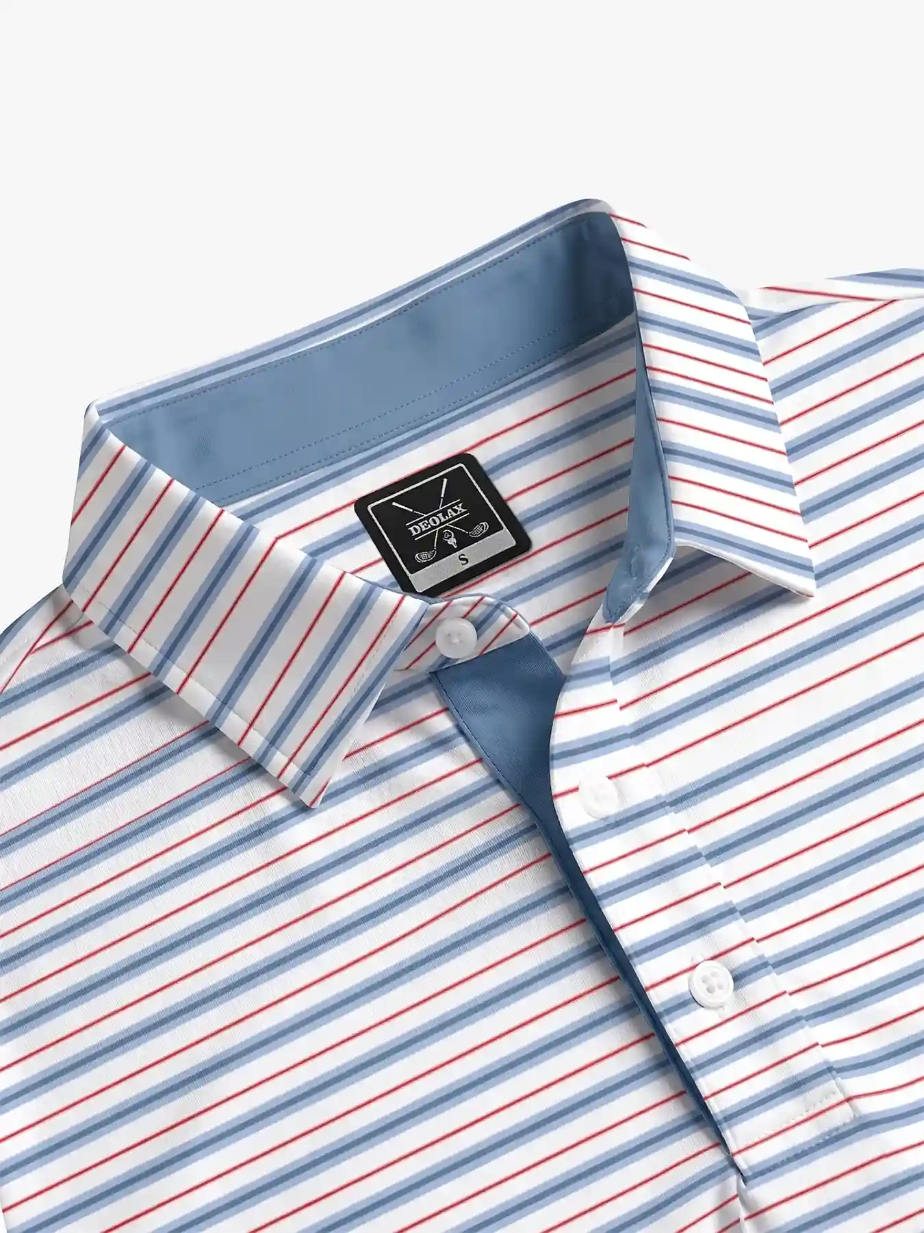 Heritage Club Stripe Polo Shirt - Deolax