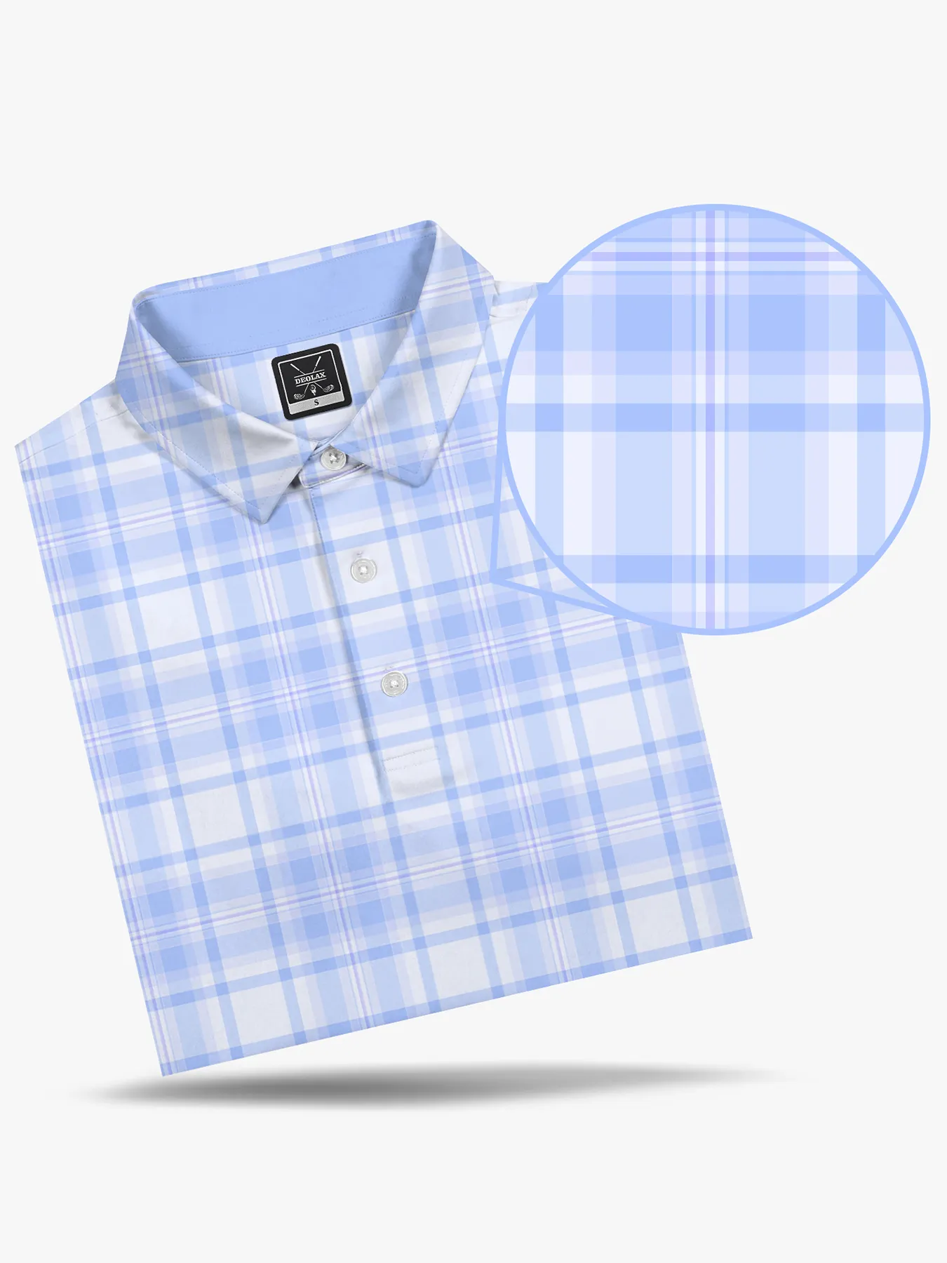 Golf Grid Polo Shirt - Deolax