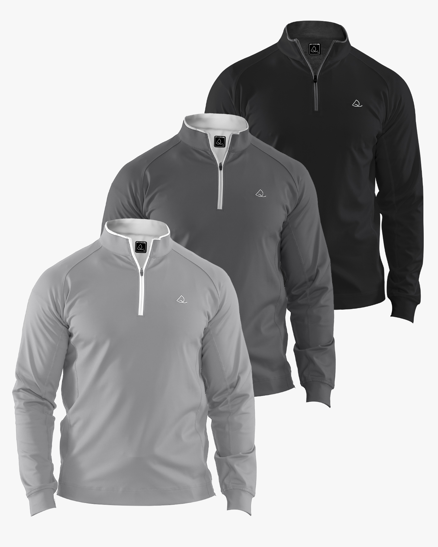 Performance 1/4 Zip Pullover 3-Pack