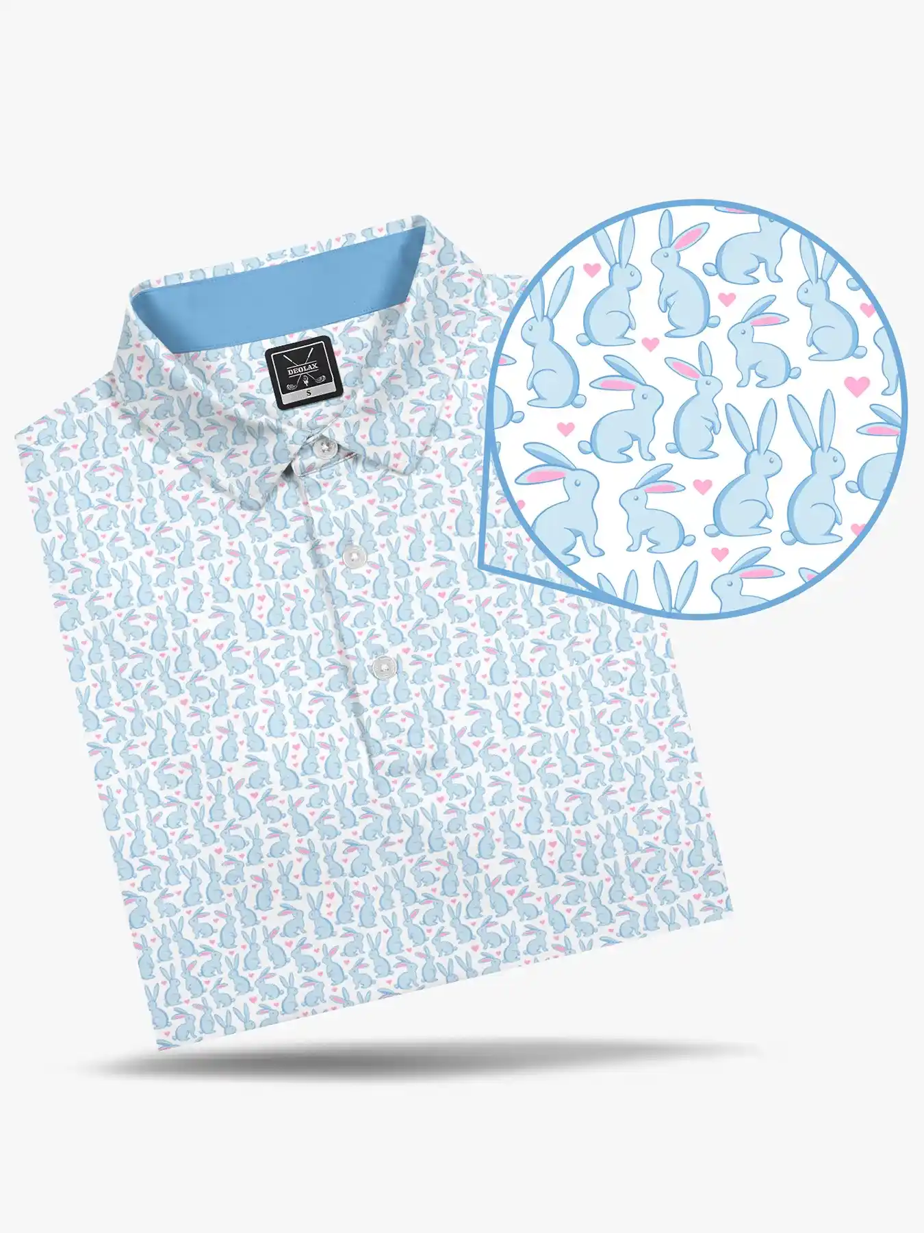 Bunny Hearts Polo Shirt - Deolax