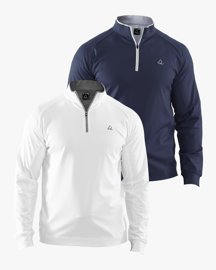 Performance Quarter Zip Pullover 2-Pack-DEOLAX