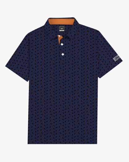 The Navy Doberman Polo - Deolax