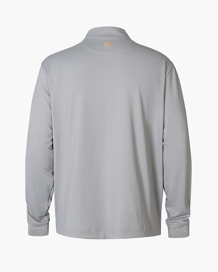 Deolax Zipper Performance Quarter Zip - Grey