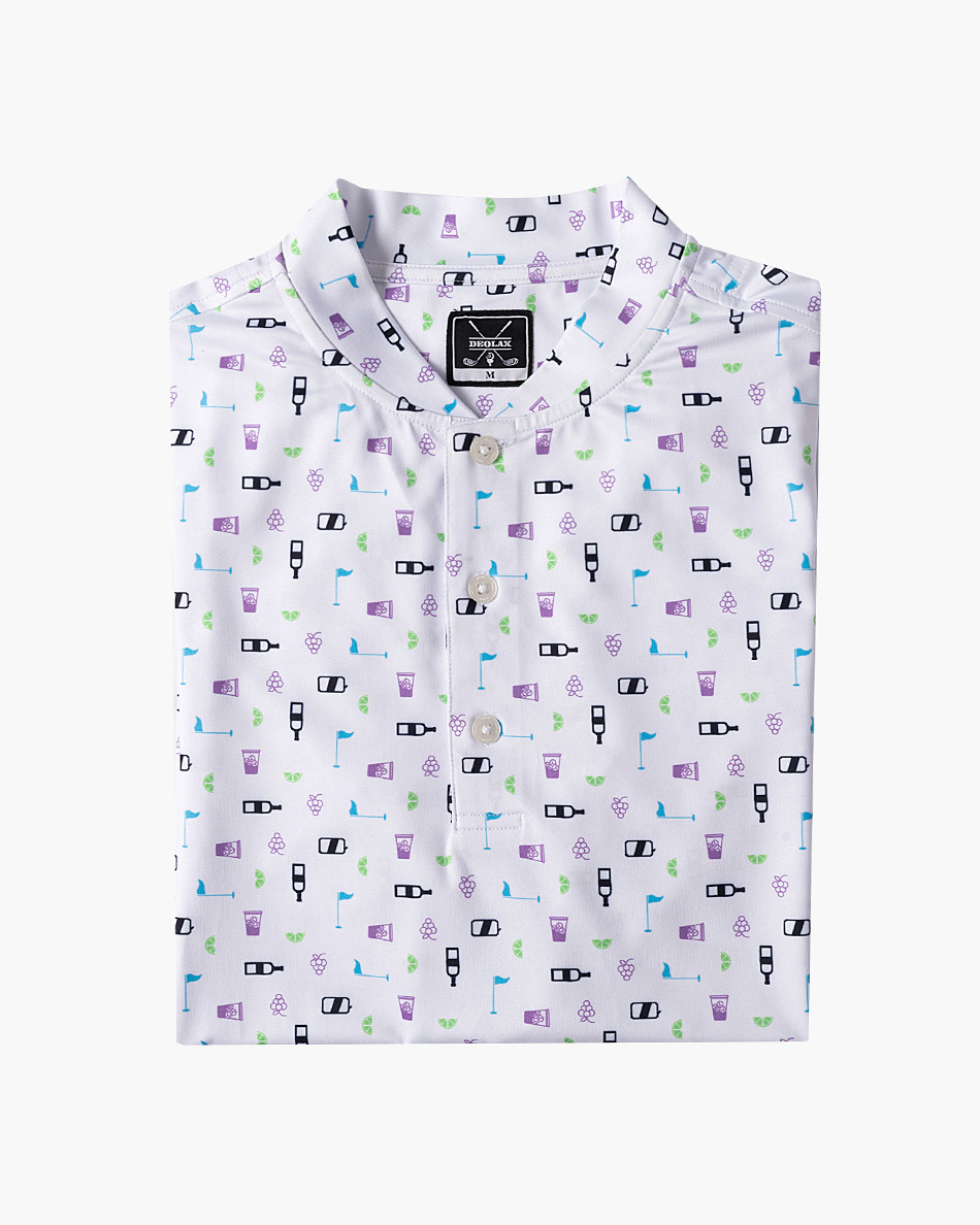 Blade Collar Polo - Transfusion Golf Polo - Deolax