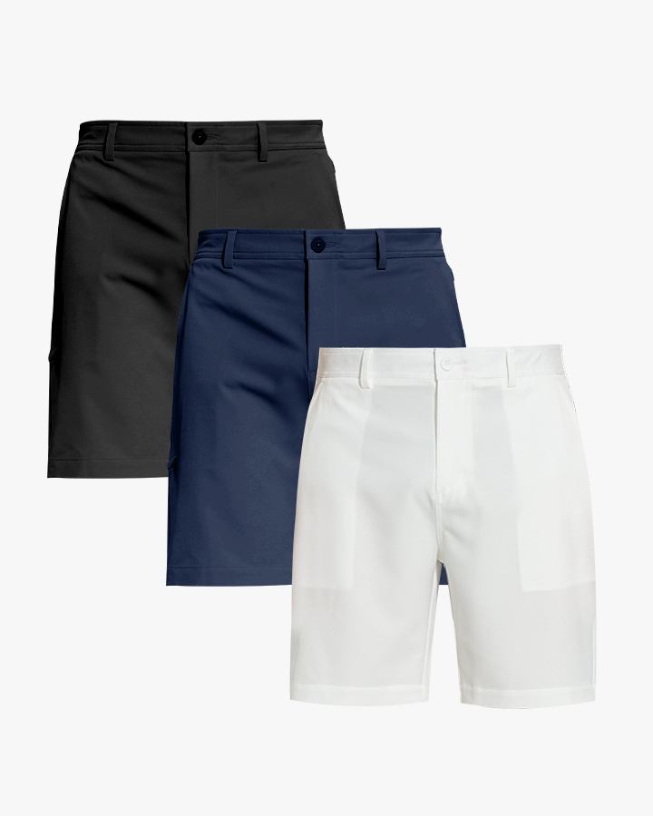 Golf Shorts 3-Pack