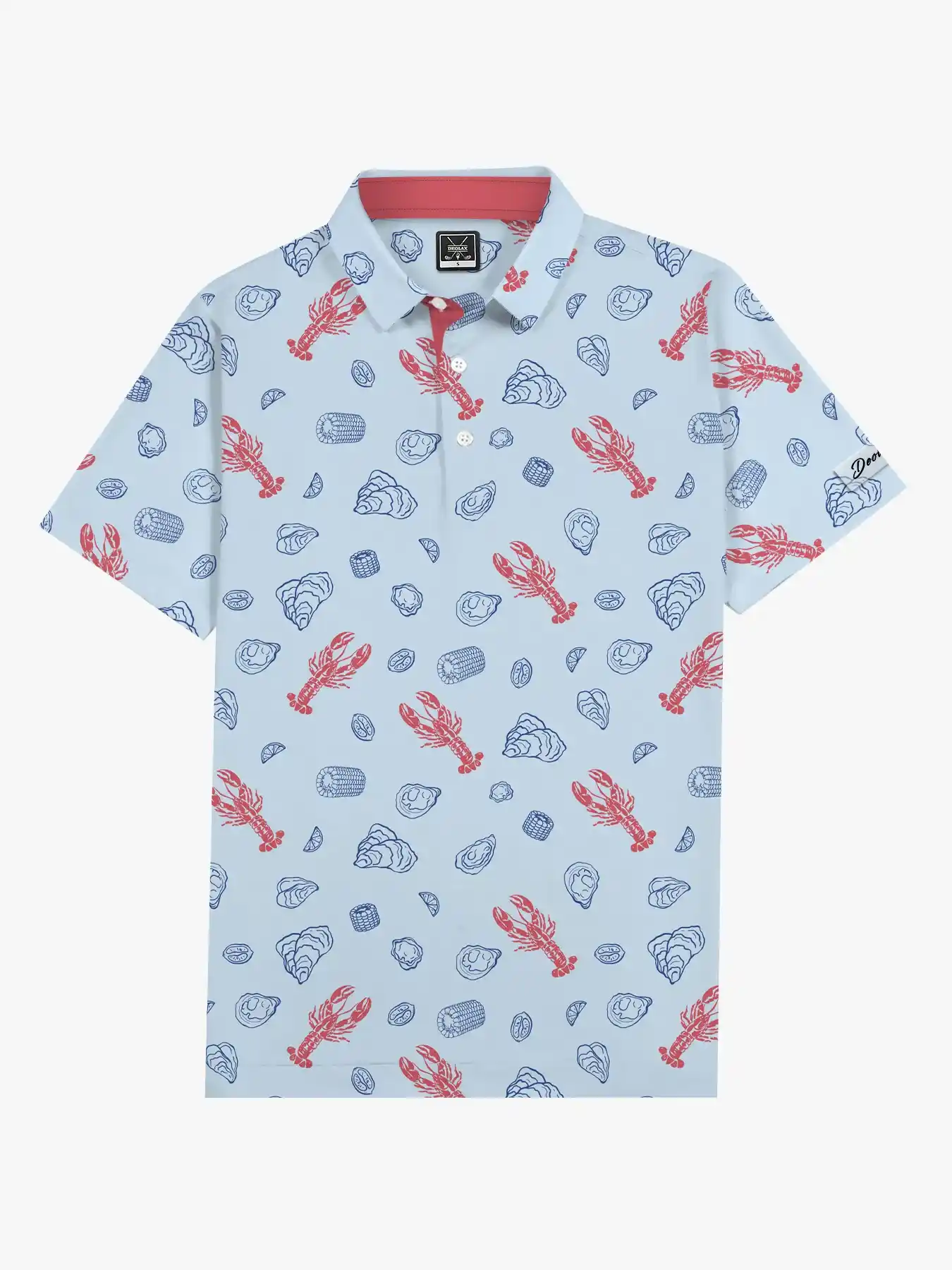 19th Hole Crawfish Boil Golf Polo - Deolax