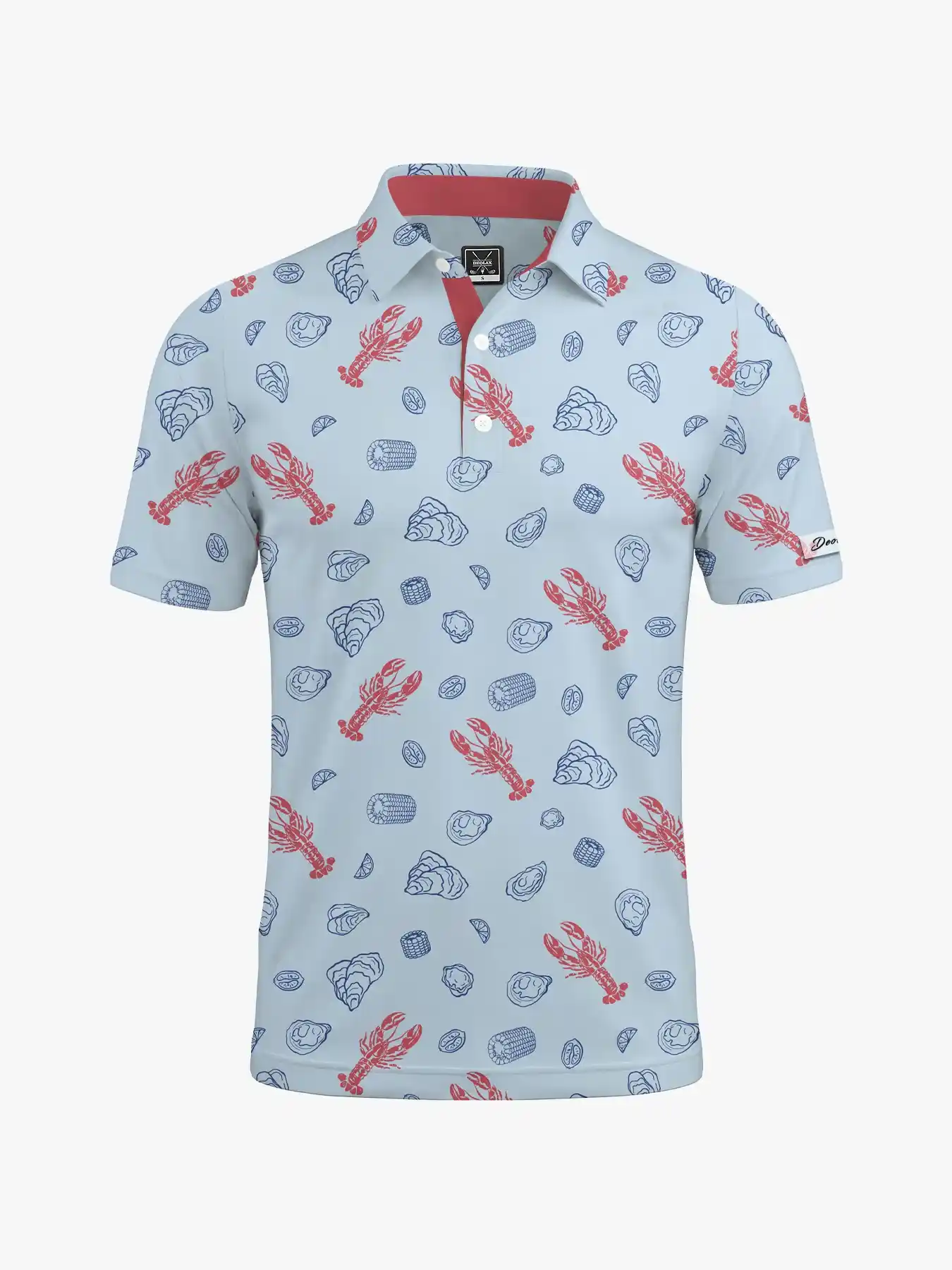 19th Hole Crawfish Boil Golf Polo - Deolax