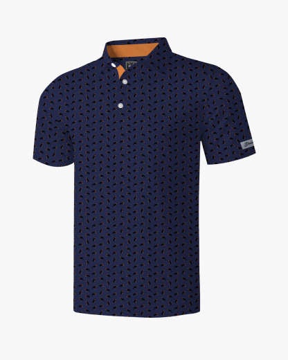 The Navy Doberman Polo - Deolax