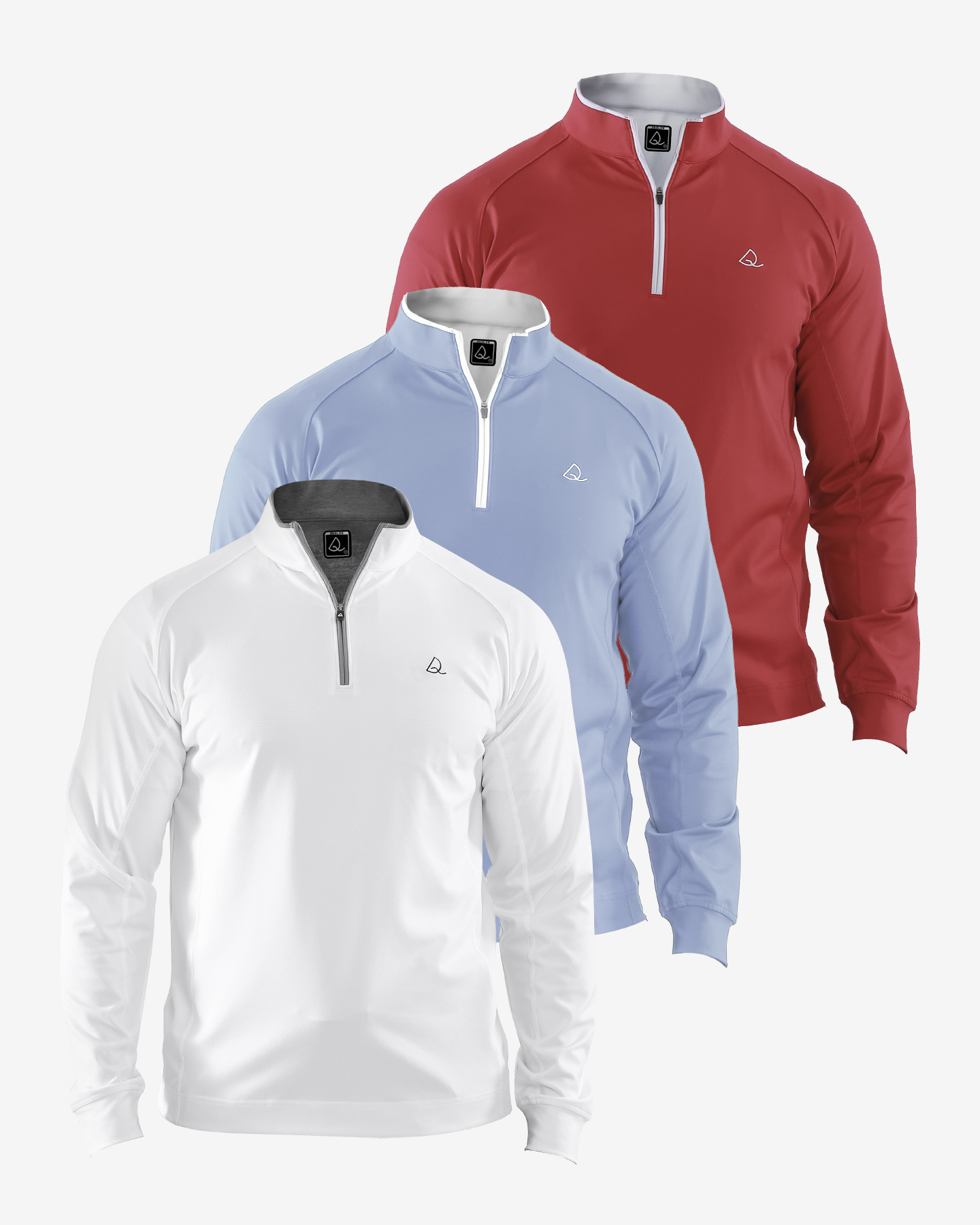 Performance 1/4 Zip Pullover 3-Pack