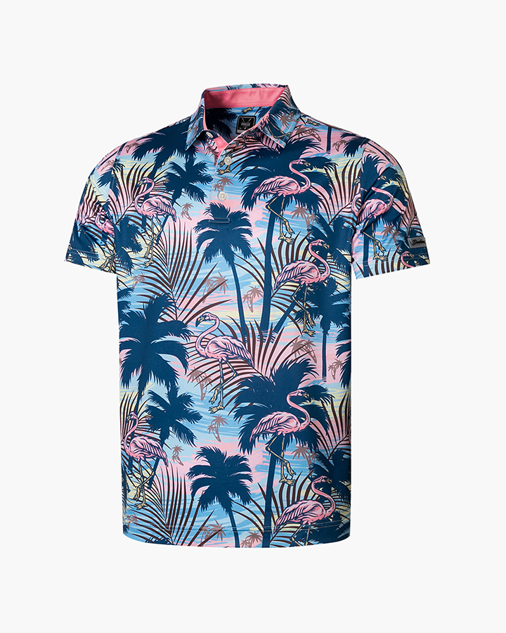 Tropical Jungle Golf Polo - Deolax