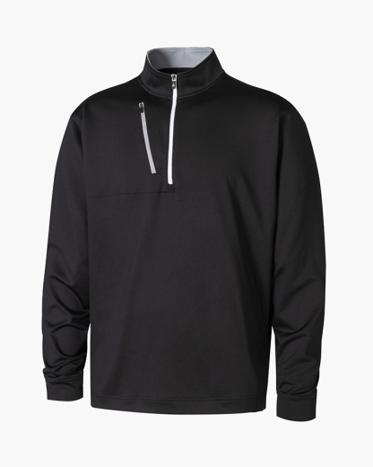 The Quarter Zip Pullover: Zip Pocket - Deolax
