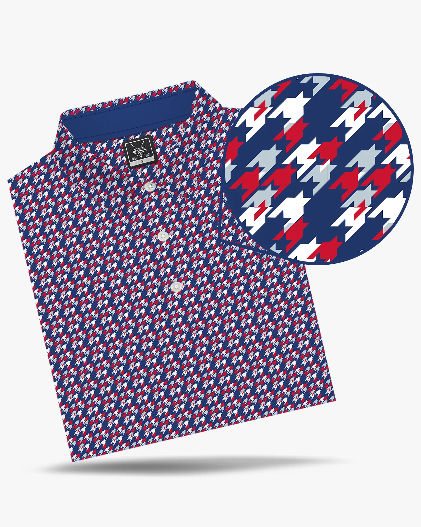 Houndstooth Polo - Deolax
