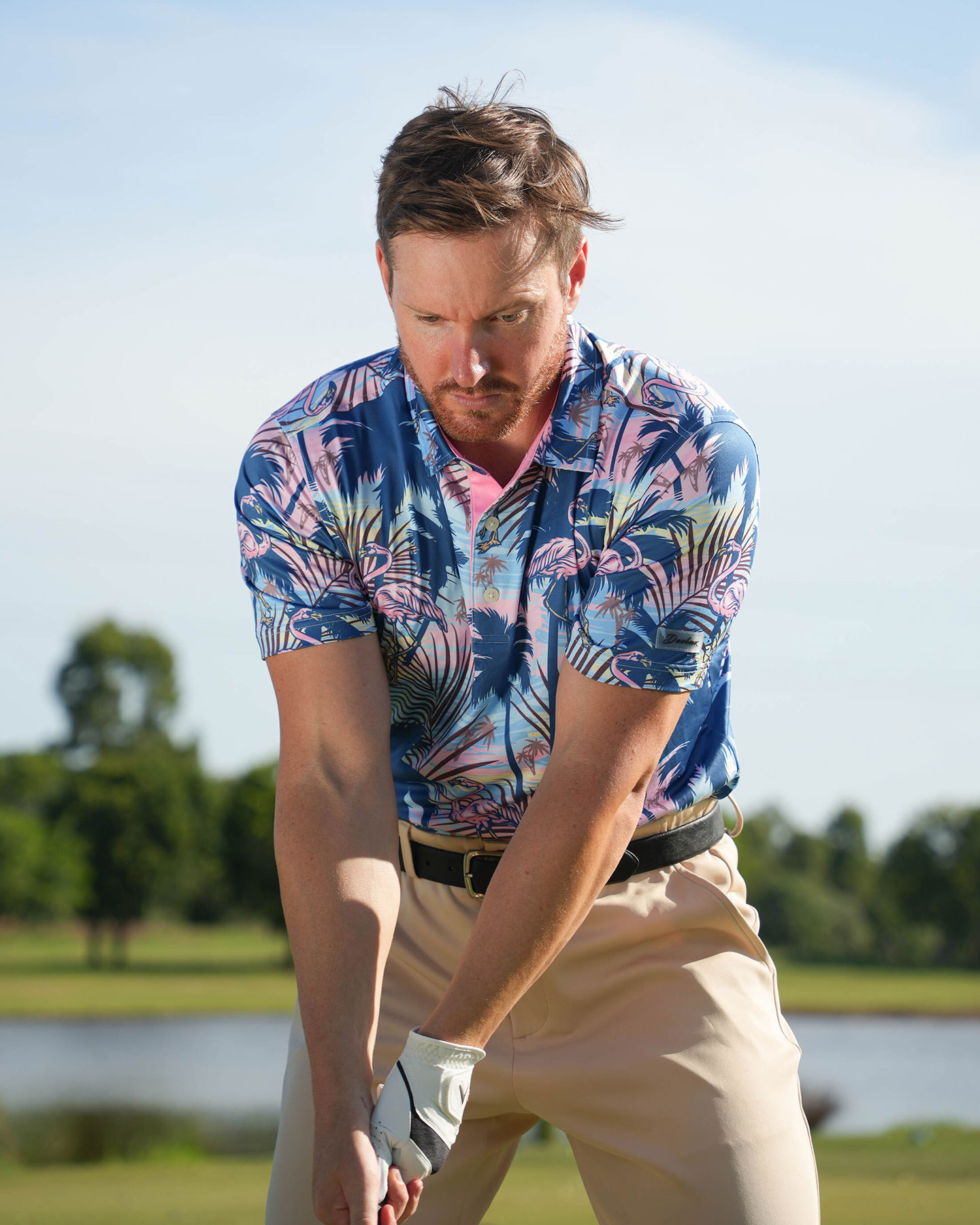 Tropical Jungle Golf Polo - Deolax