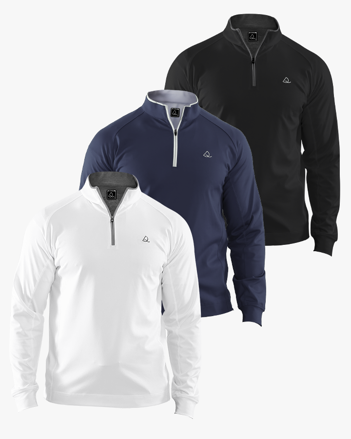 Performance 1/4 Zip Pullover 3-Pack