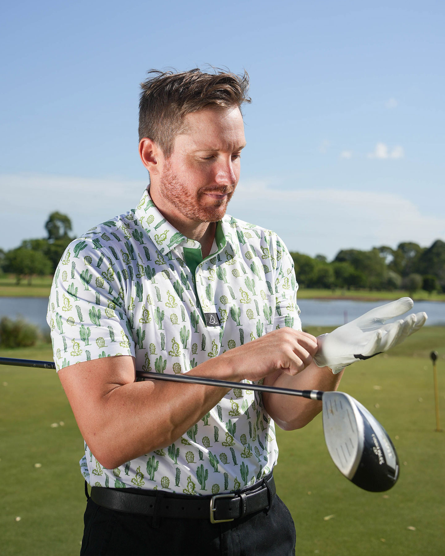 Cactus Golf Shirts - Funny Golf Polo - Deolax