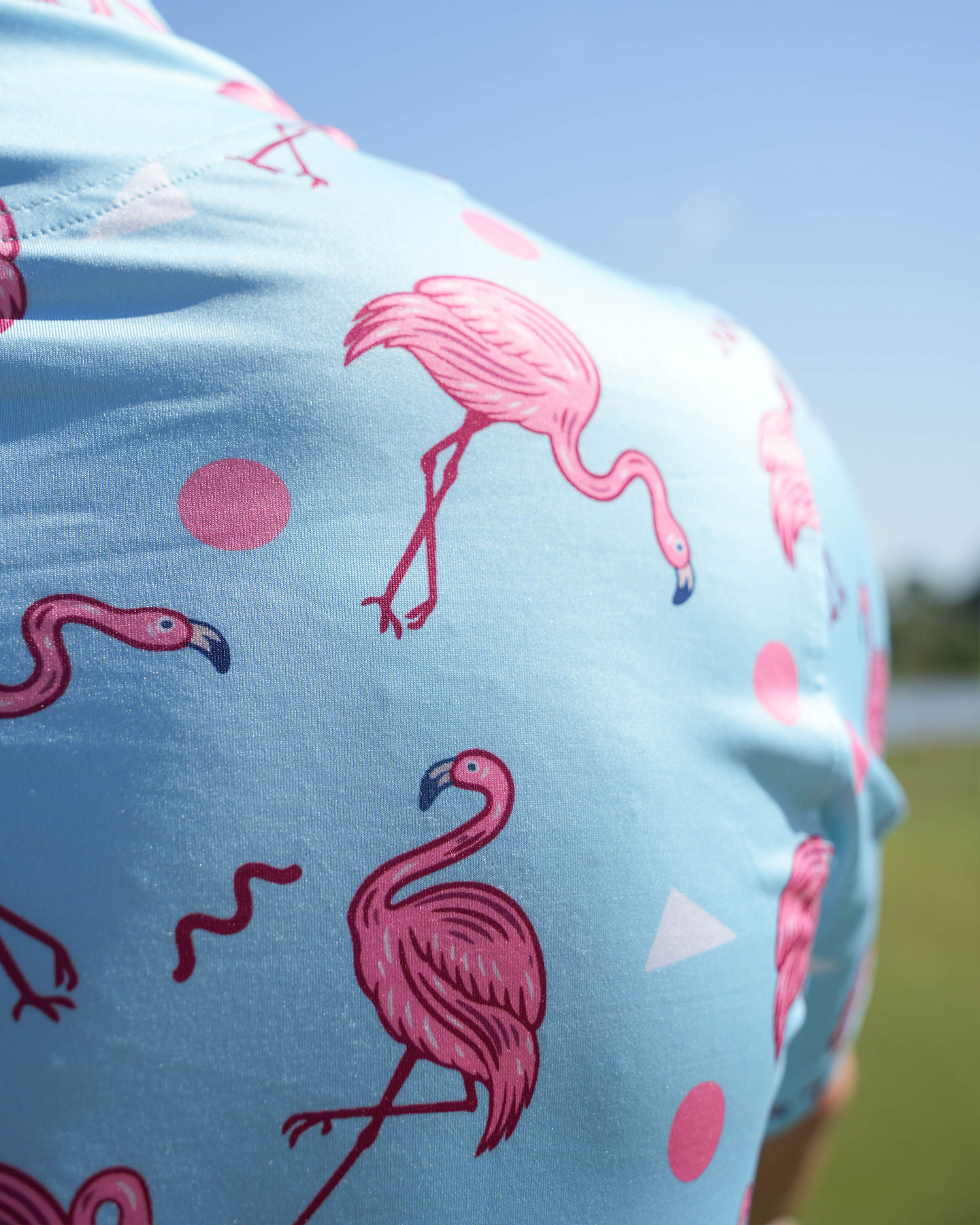 Flamingo Golf Polo - Deolax