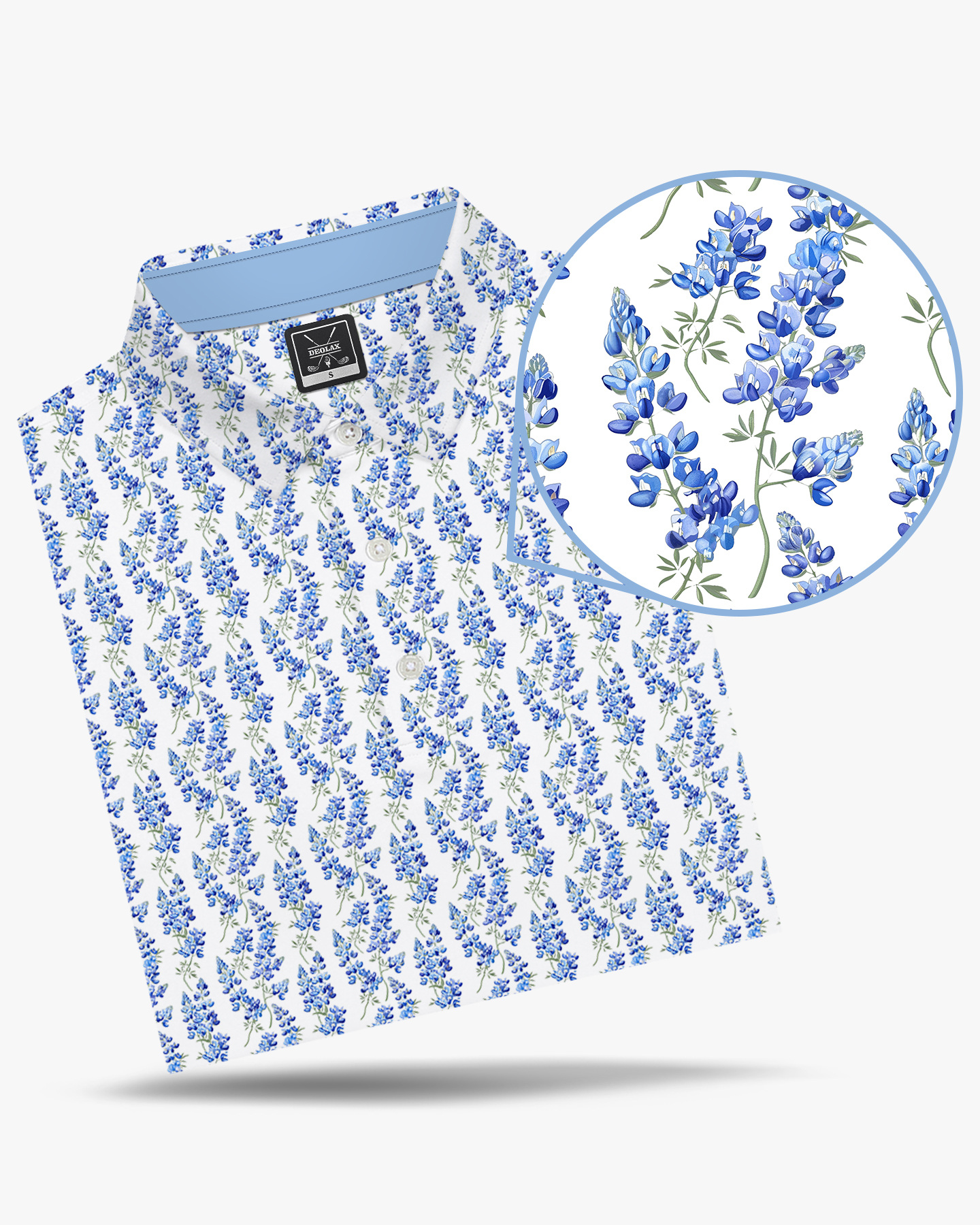 Bluebonnets Polo - Deolax