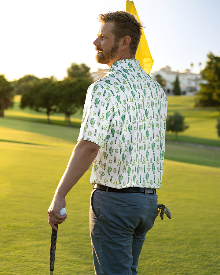  Futolo Golf Shirts for Men Mens Golf Shirts Golf Shirt Cactus  Shirt Funny Golf Shirts for Men Polo Shirt Pattern Cactus Polo : Clothing,  Shoes & Jewelry