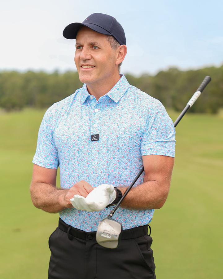 The Blackwell Shirt: Heart Print Polo - Deolax