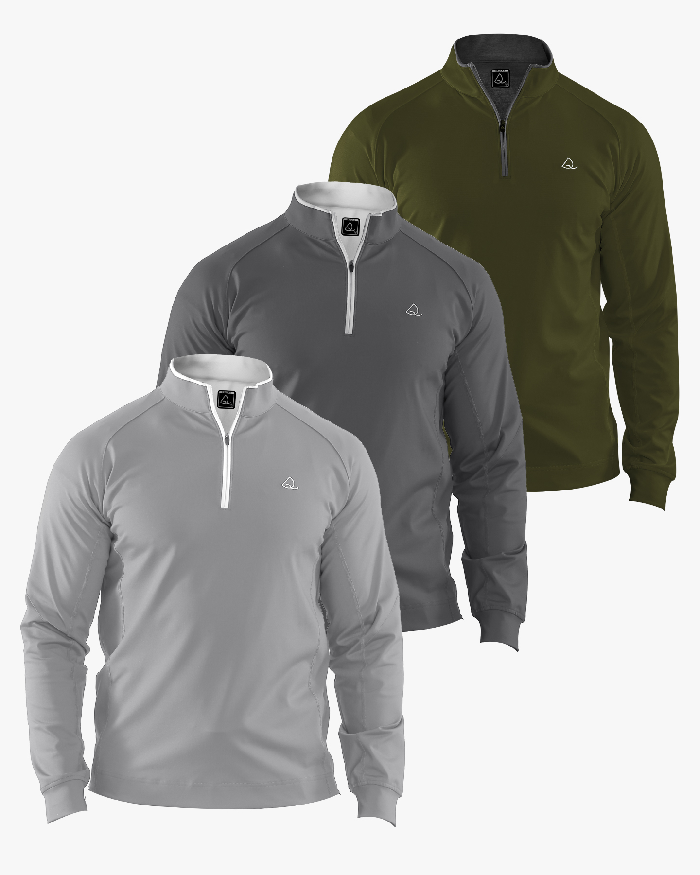 Performance 1/4 Zip Pullover 3-Pack
