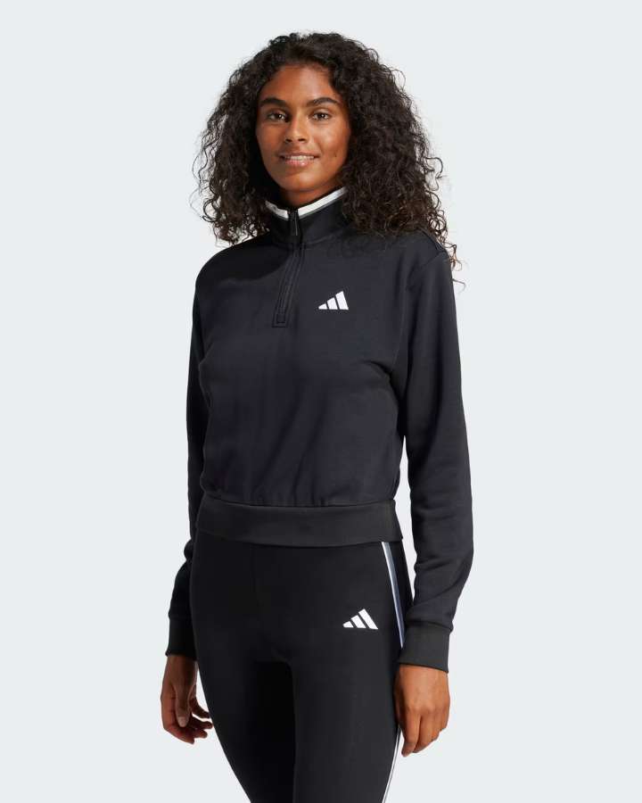 Adidas Women's Quarter-Zip Track Jacket