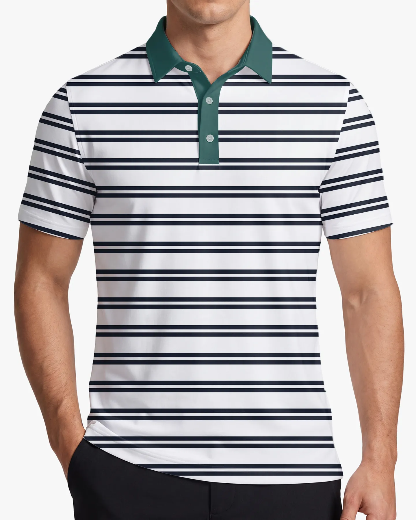 Amen Corner Stripe Polo - Deolax