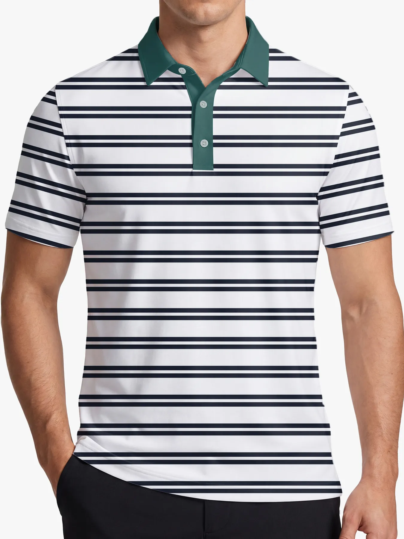Amen Corner Stripe Polo