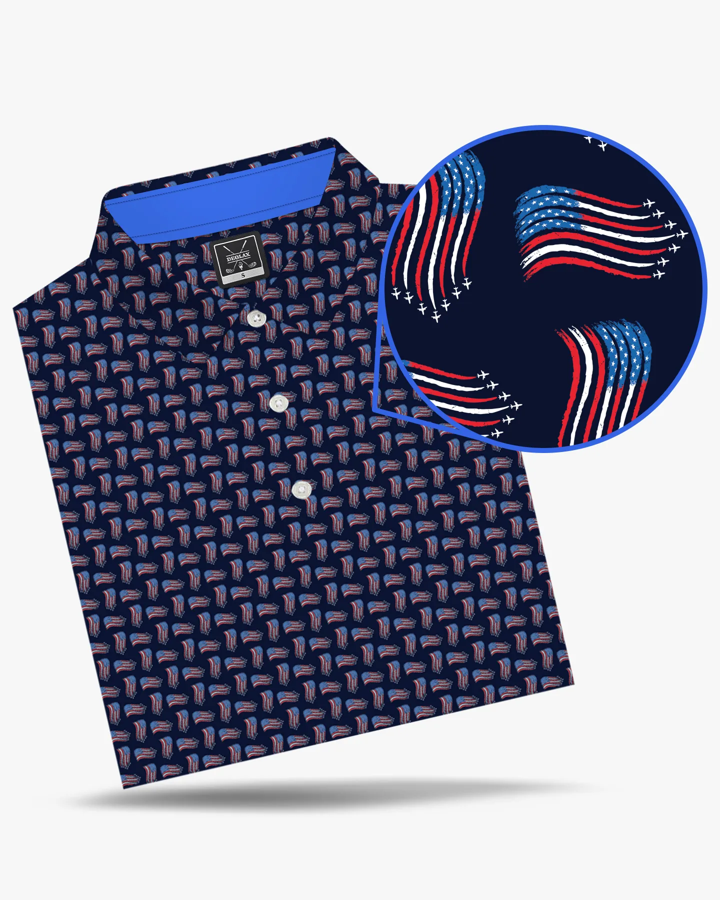 American Flag Polo - Deolax