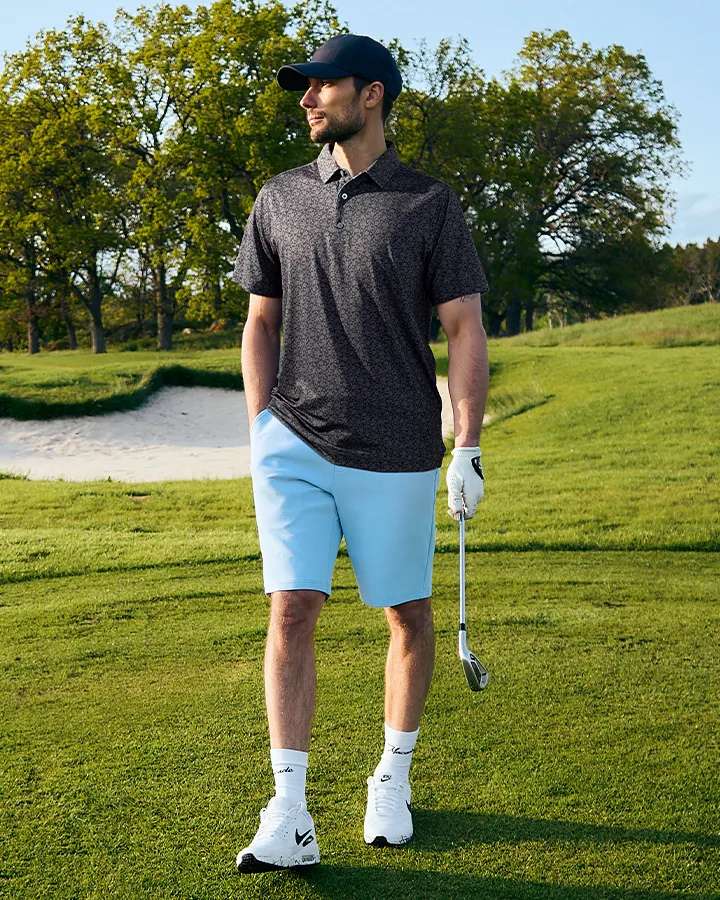 Artistic Floral Polo