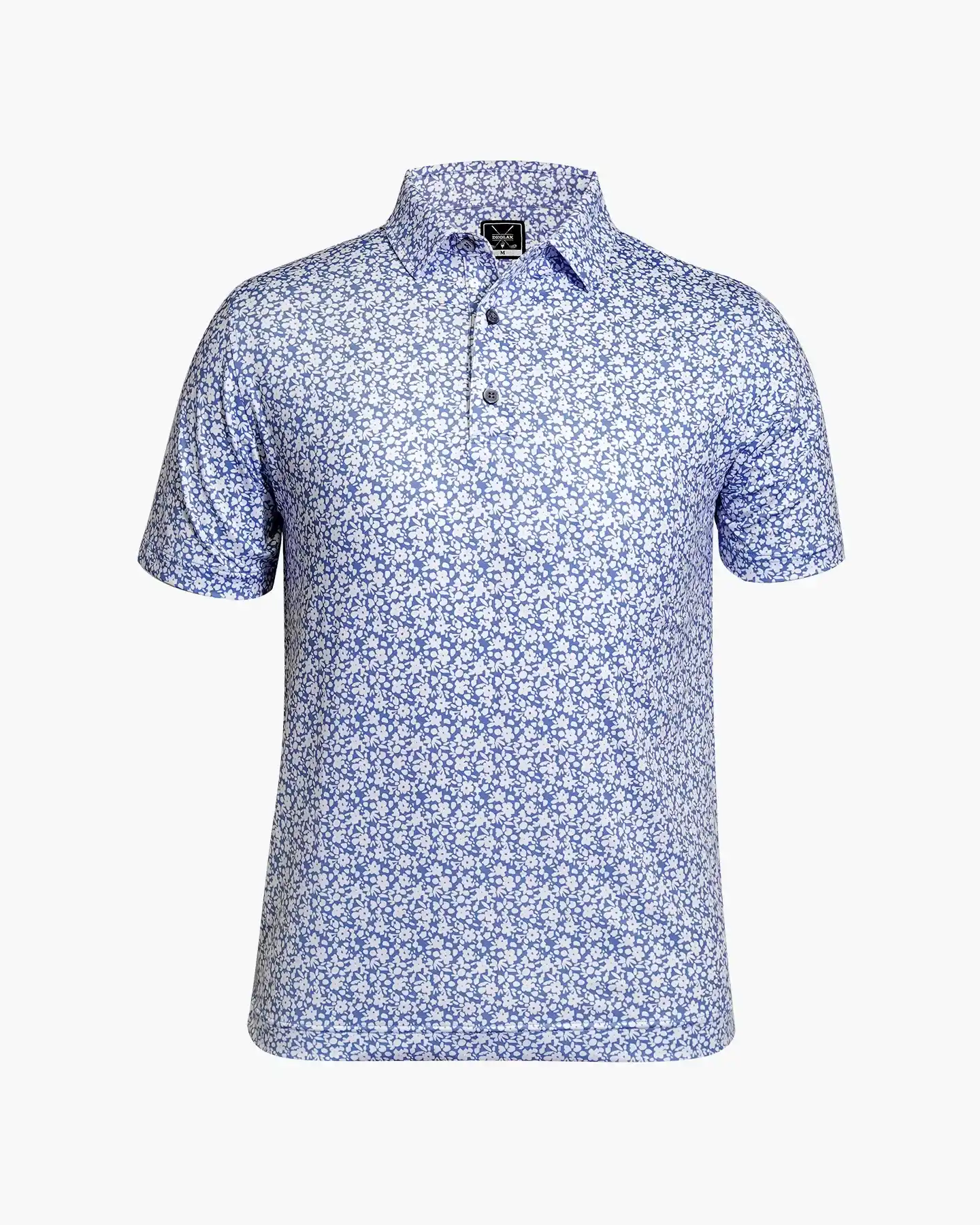 Artistic Floral Polos - Performance Golf Polos - Deolax