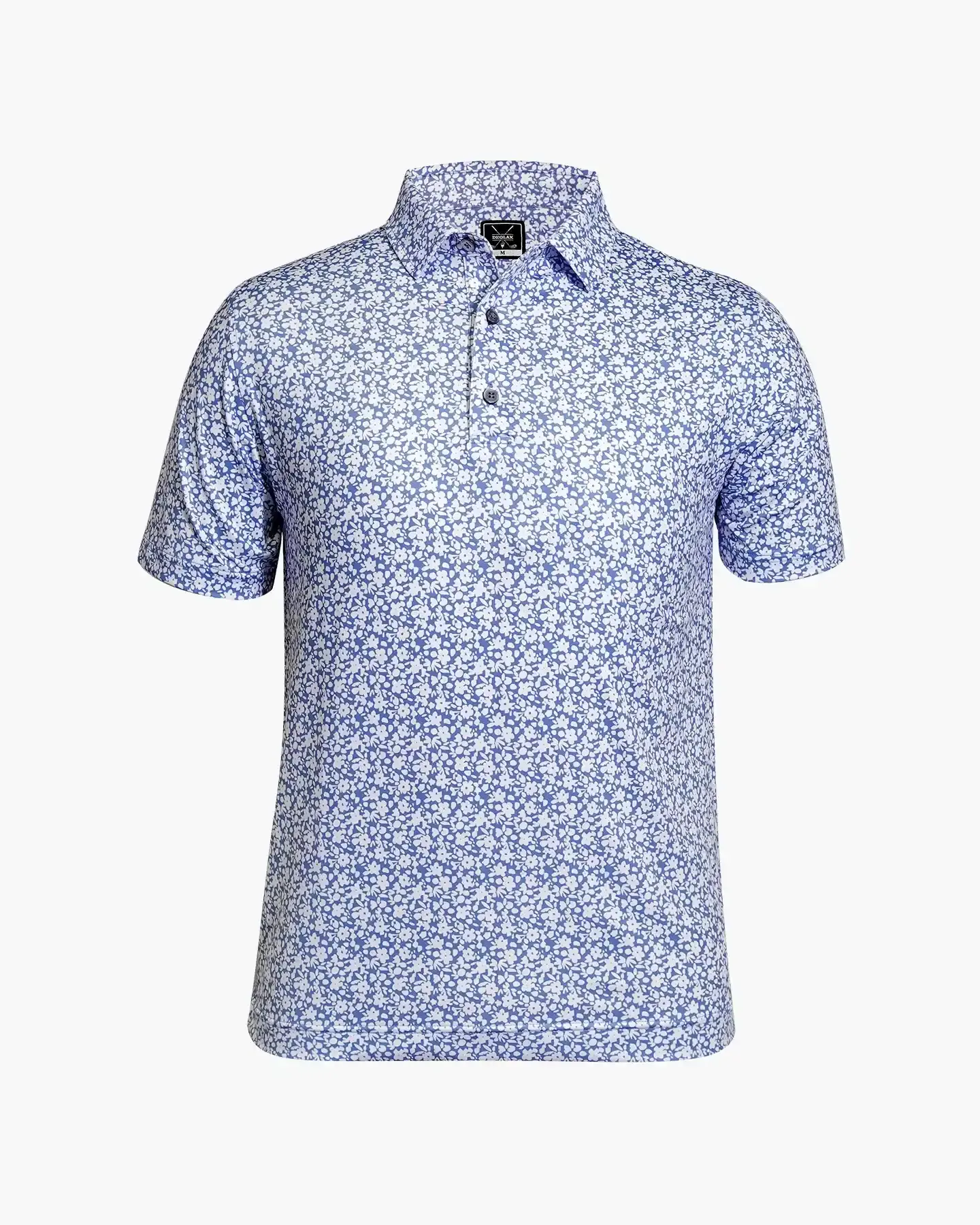 Artistic Floral Polos - Performance Golf Polos - Deolax